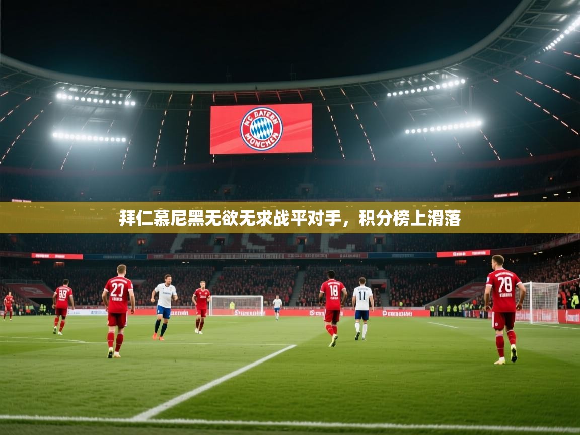 拜仁慕尼黑无欲无求战平对手，积分榜上滑落  第2张